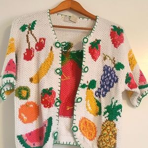Knitted ugly sweater for Christmas
